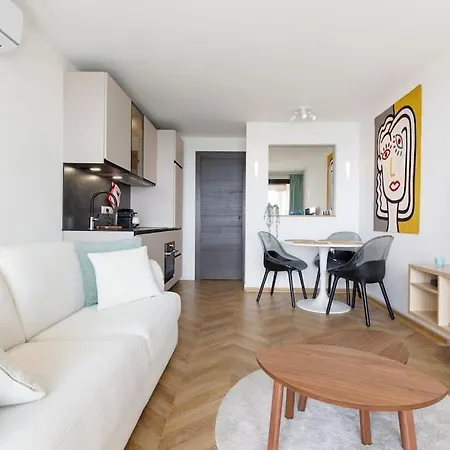Evasion - Piscine A Debordement, Parking Prive, Clim, Splendide Vue Appartamento Cannes